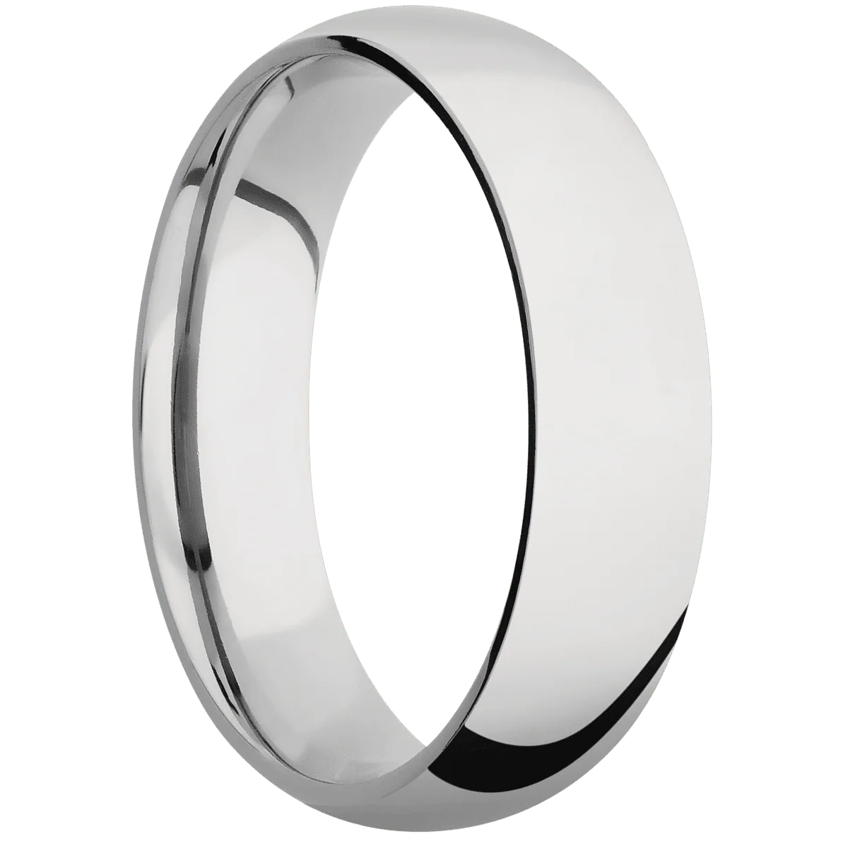 10K White Gold + Polish Finish