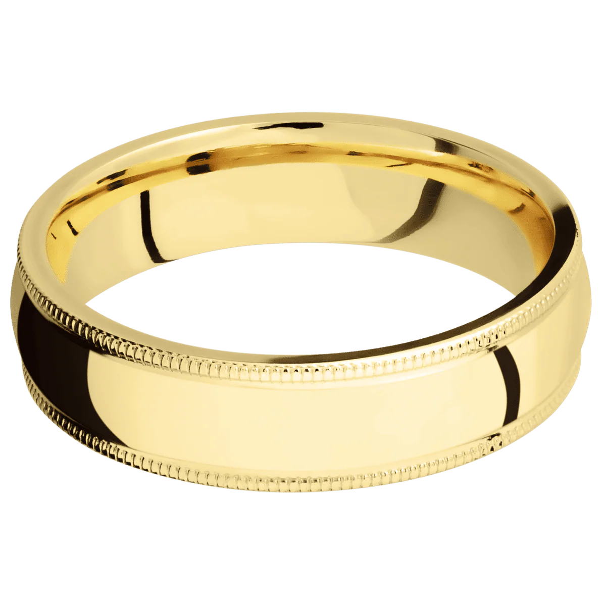 10K Yellow Gold + Polish Finish - Image 3