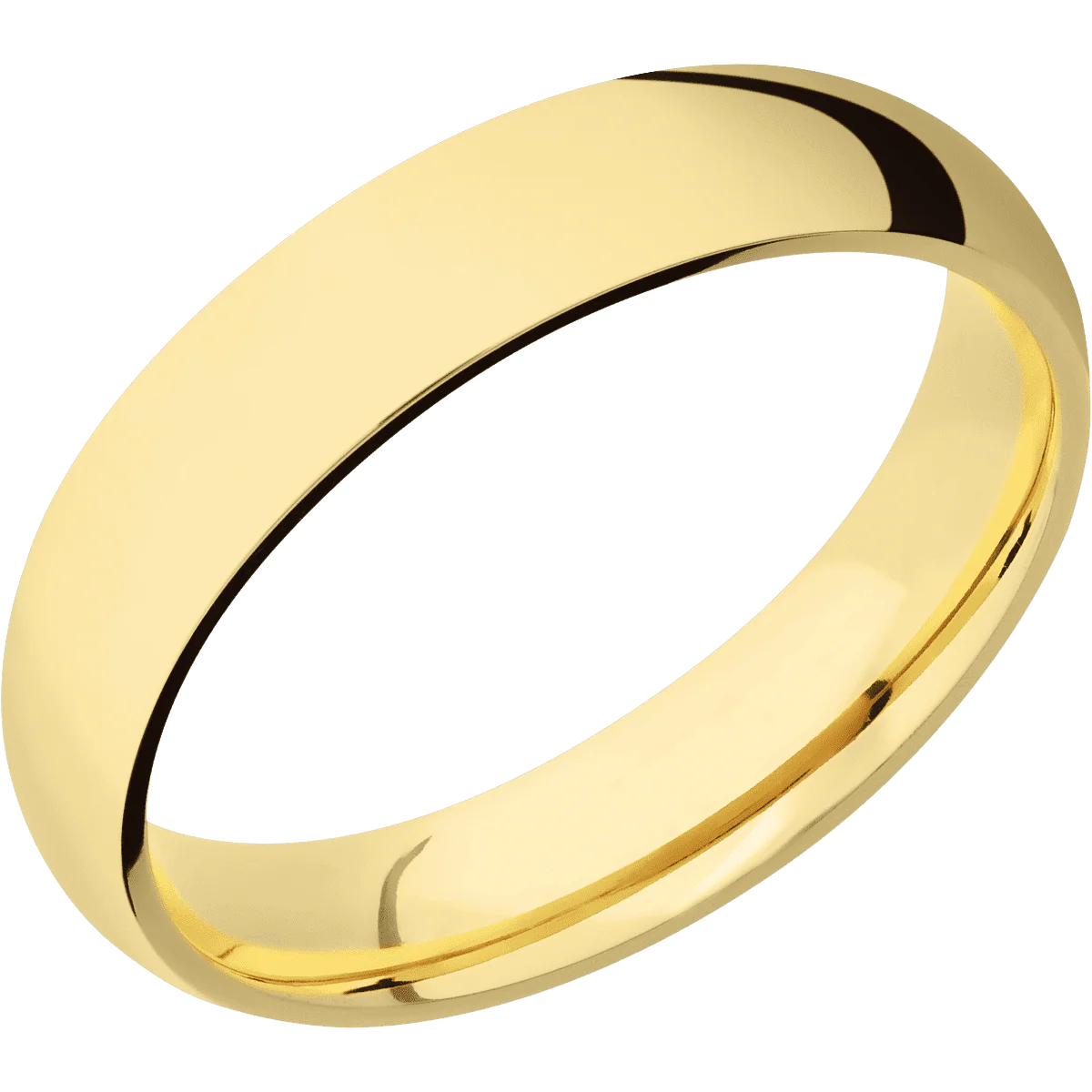 10K Yellow Gold + Polish Finish - Image 2