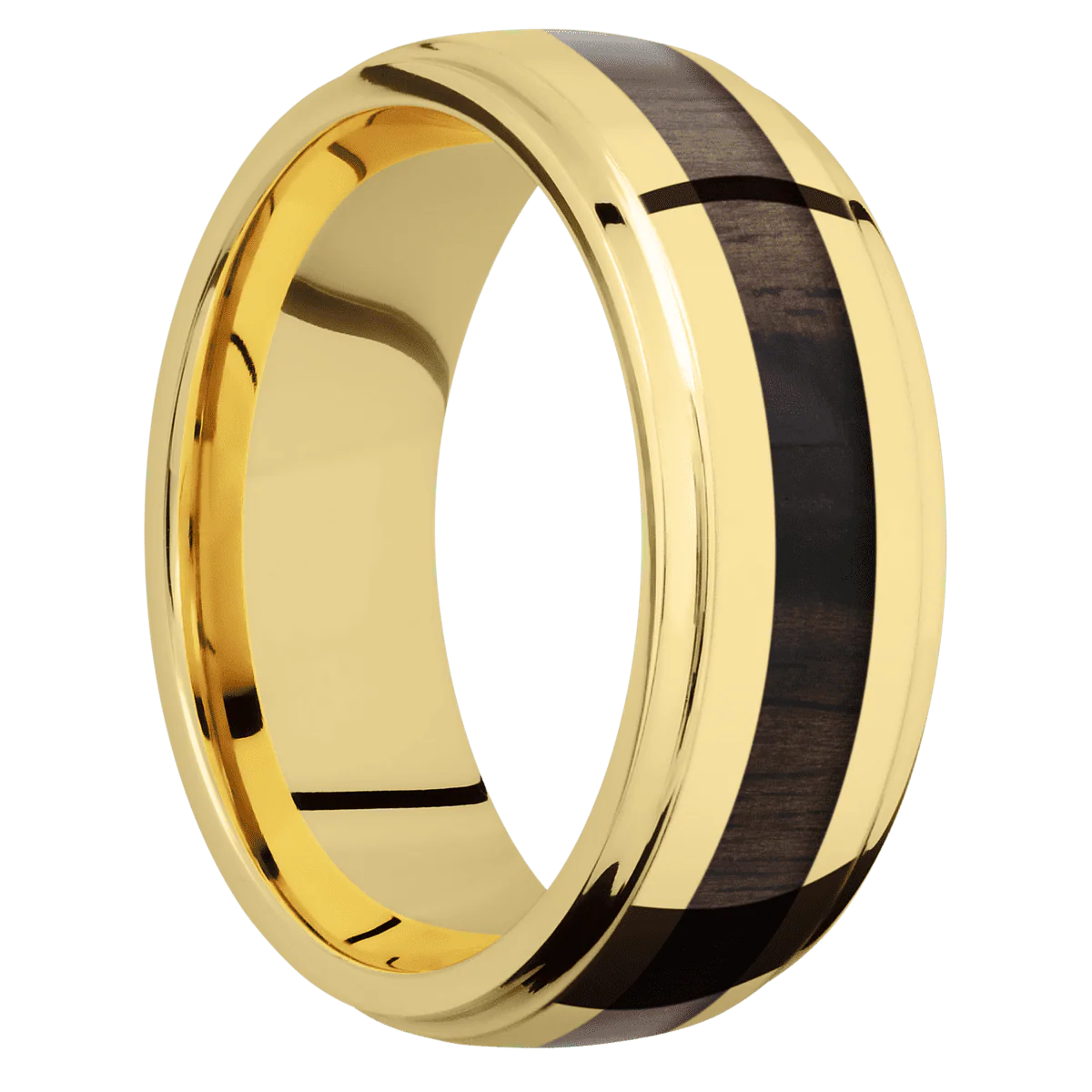 10K Yellow Gold + Polish , Polish Finish
