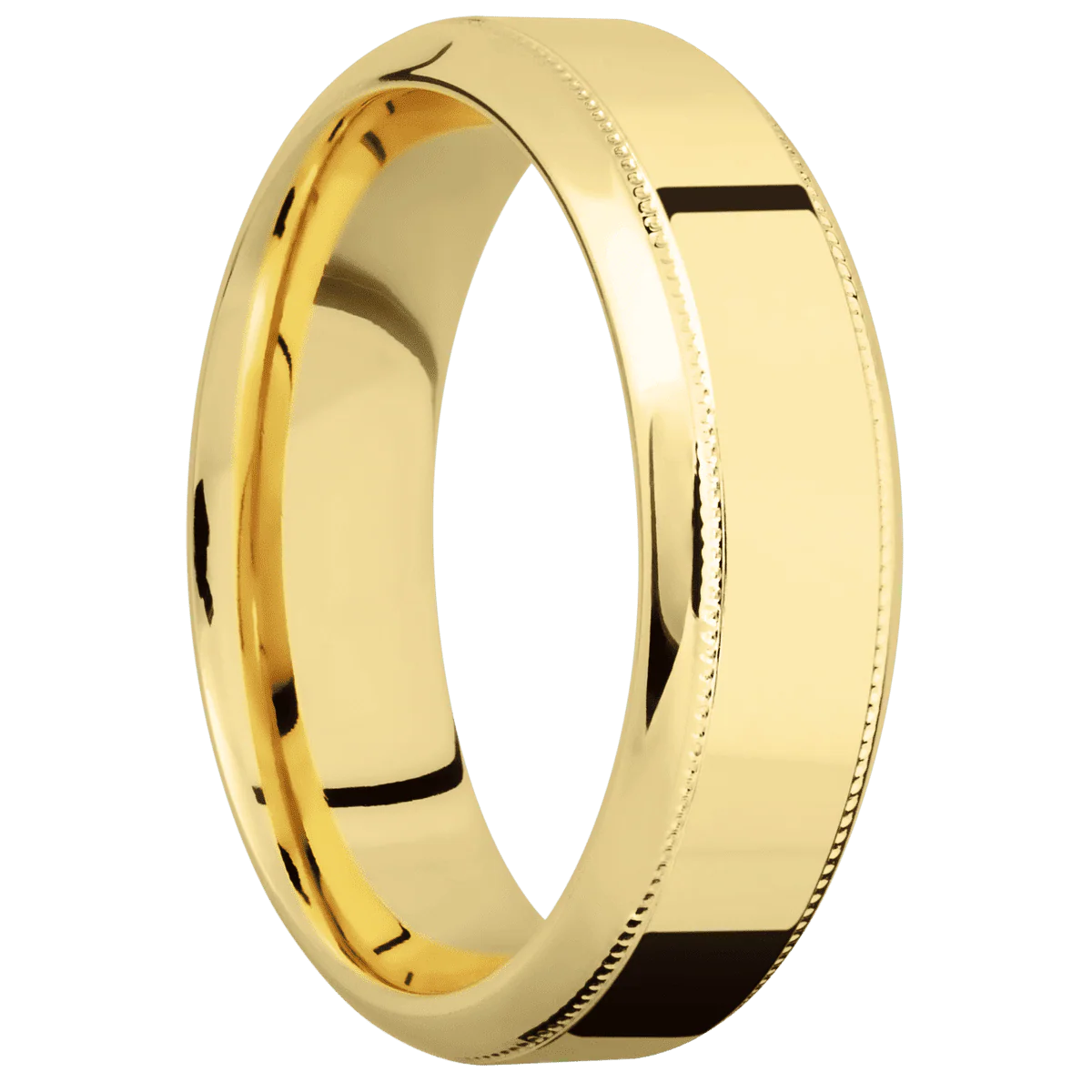 10K Yellow Gold + Polish , Polish Finish
