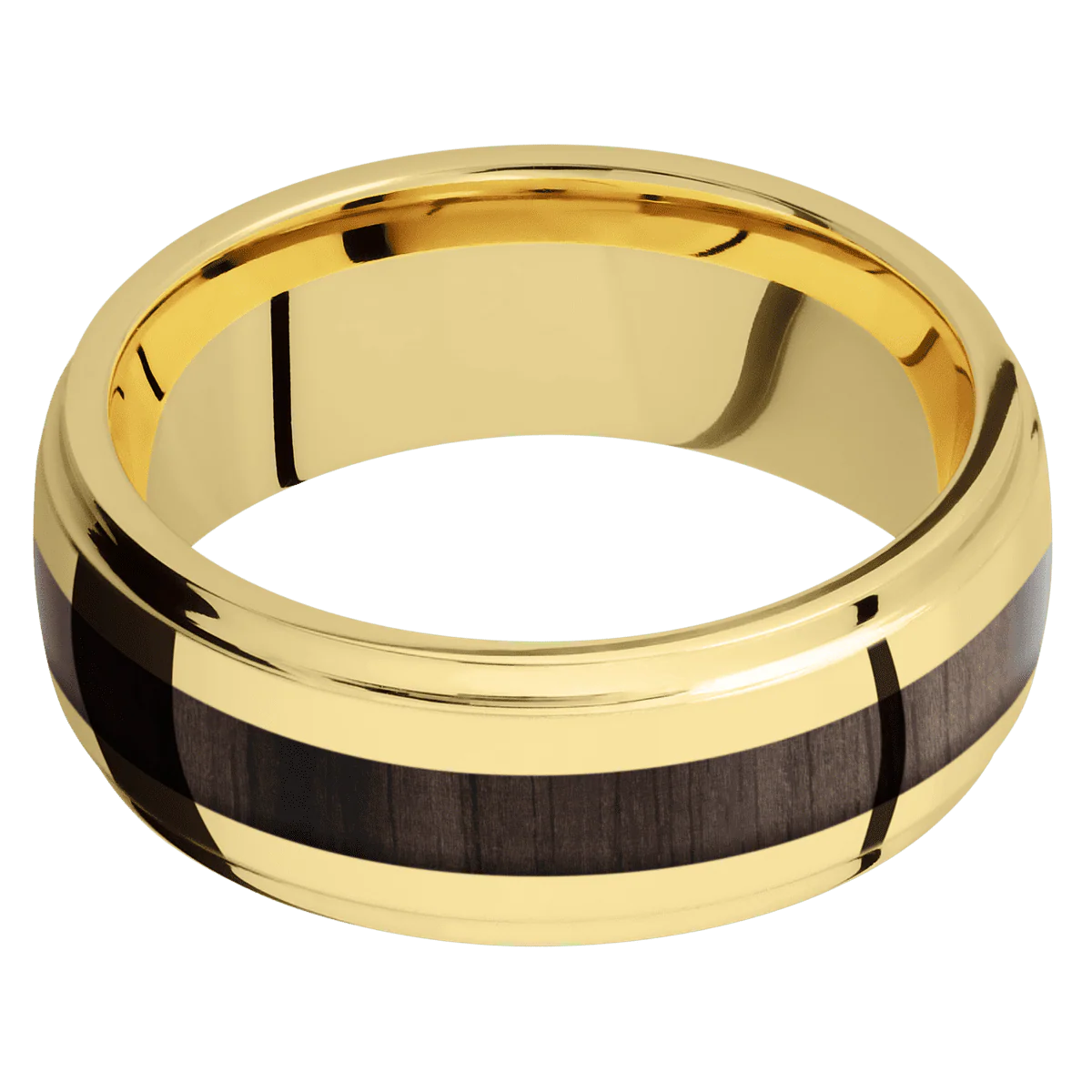 10K Yellow Gold + Polish , Polish Finish - Image 3