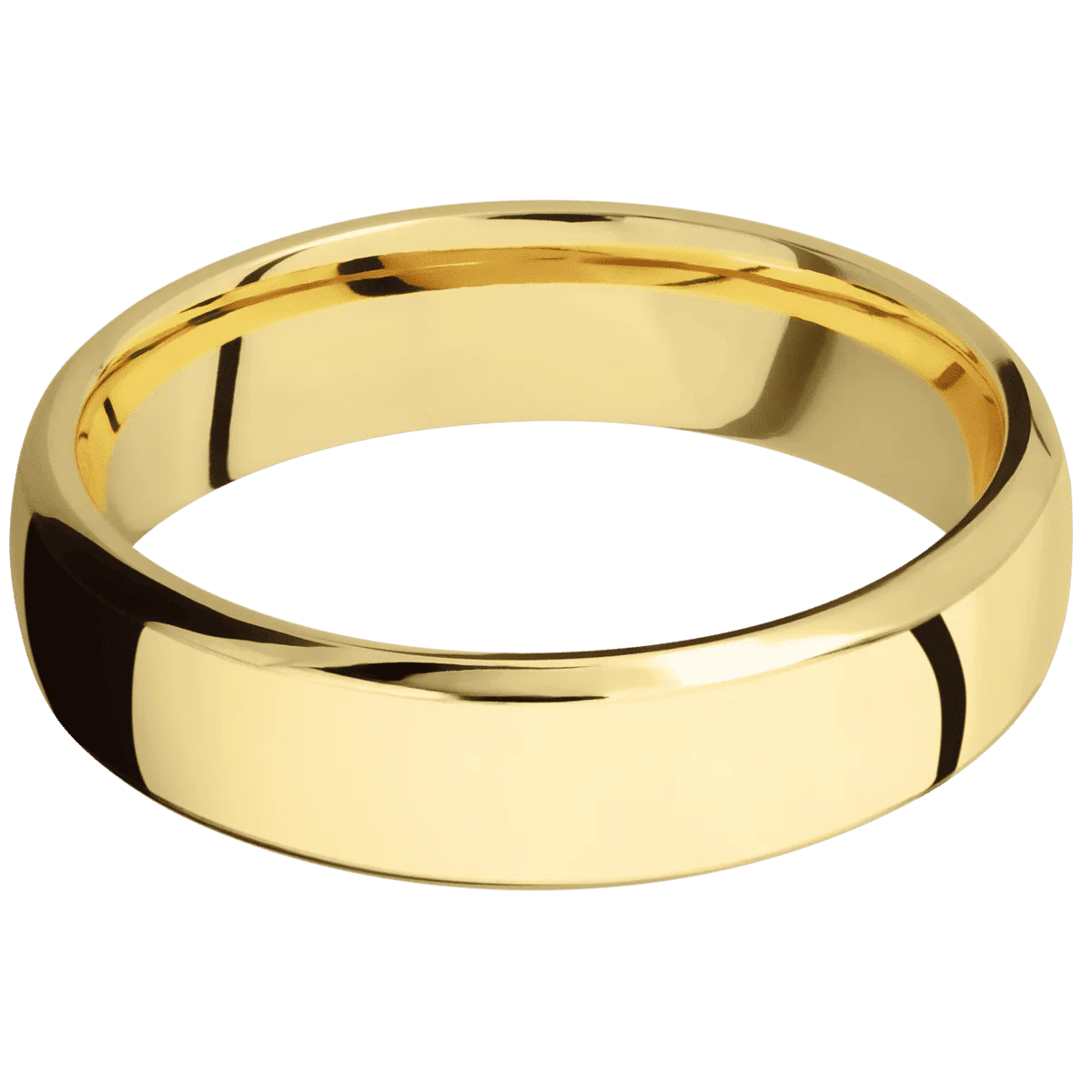 14K Yellow Gold + Polish , Polish Finish - Image 3