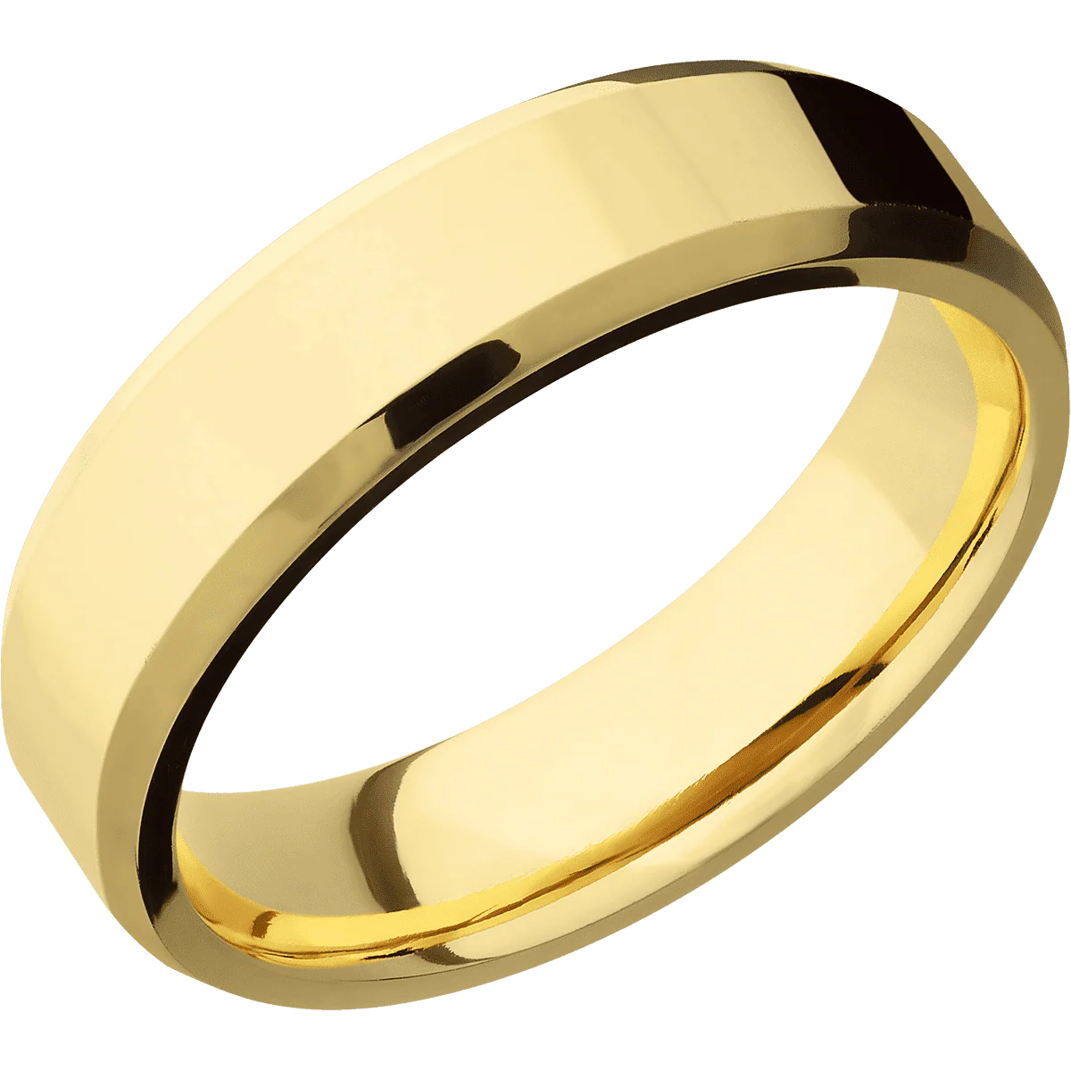 14K Yellow Gold + Polish , Polish Finish - Image 2