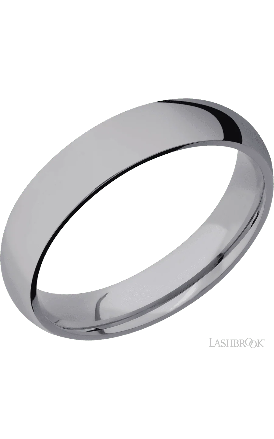 5 mm wide Domed Tantalum band.