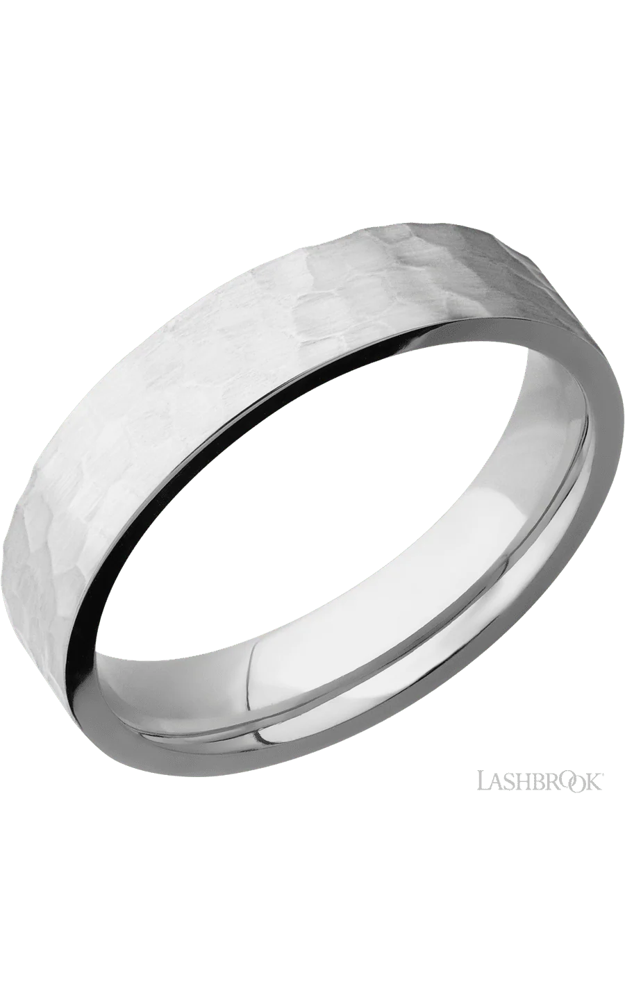 5 mm wide Flat Cobalt Chrome band.