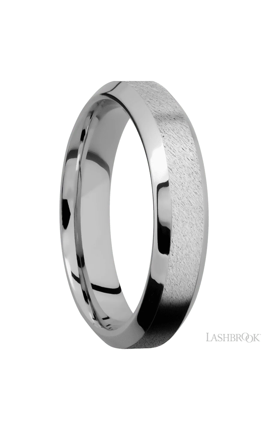 5 mm wide High Bevel Cobalt Chrome band. - Image 2