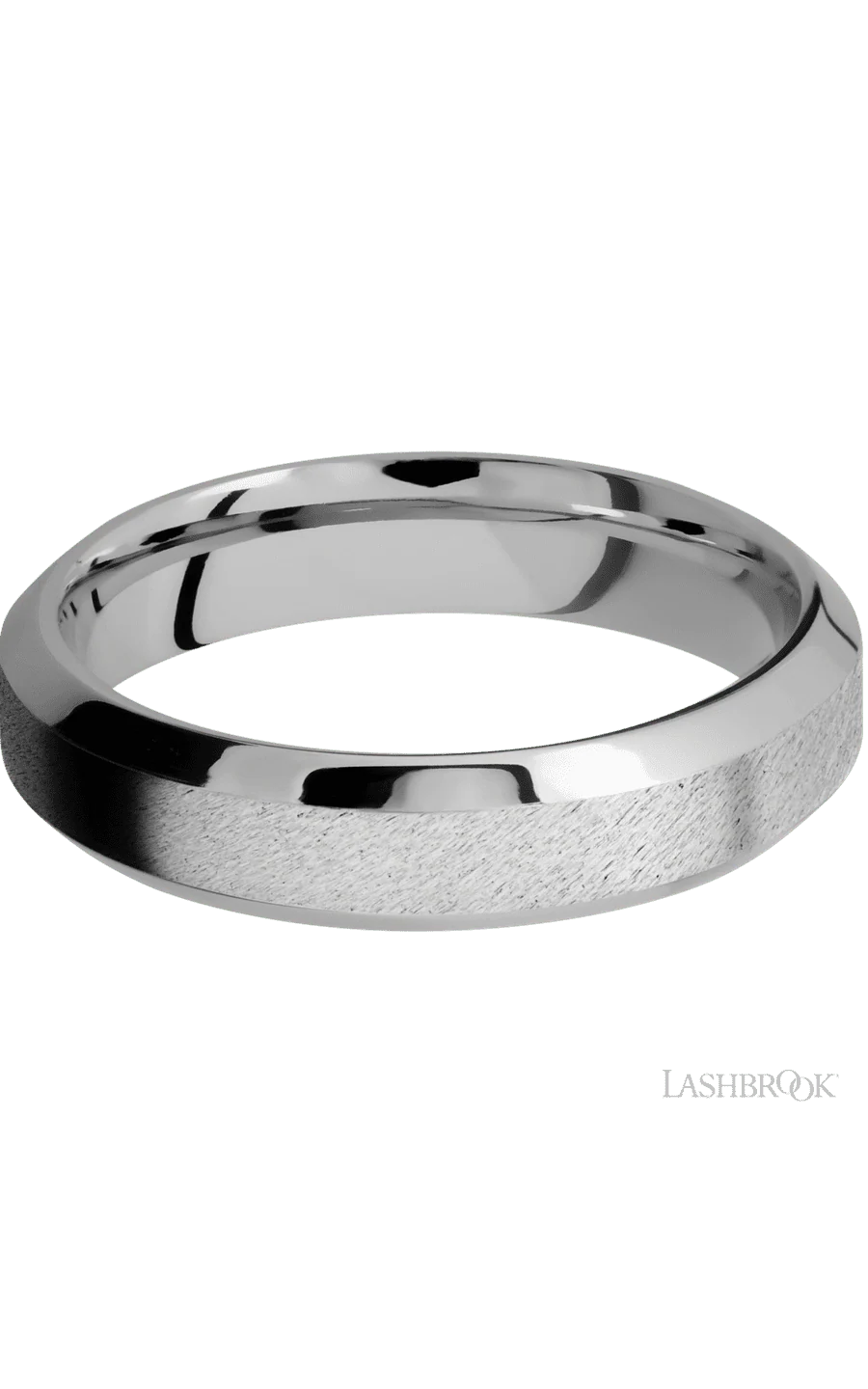 5 mm wide High Bevel Cobalt Chrome band. - Image 3