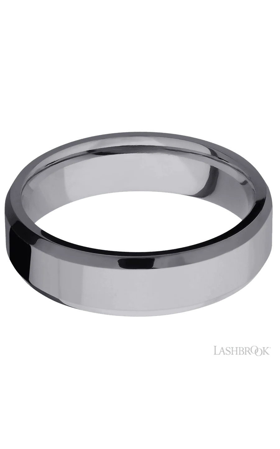 6 mm wide Beveled Tantalum band. - Image 3