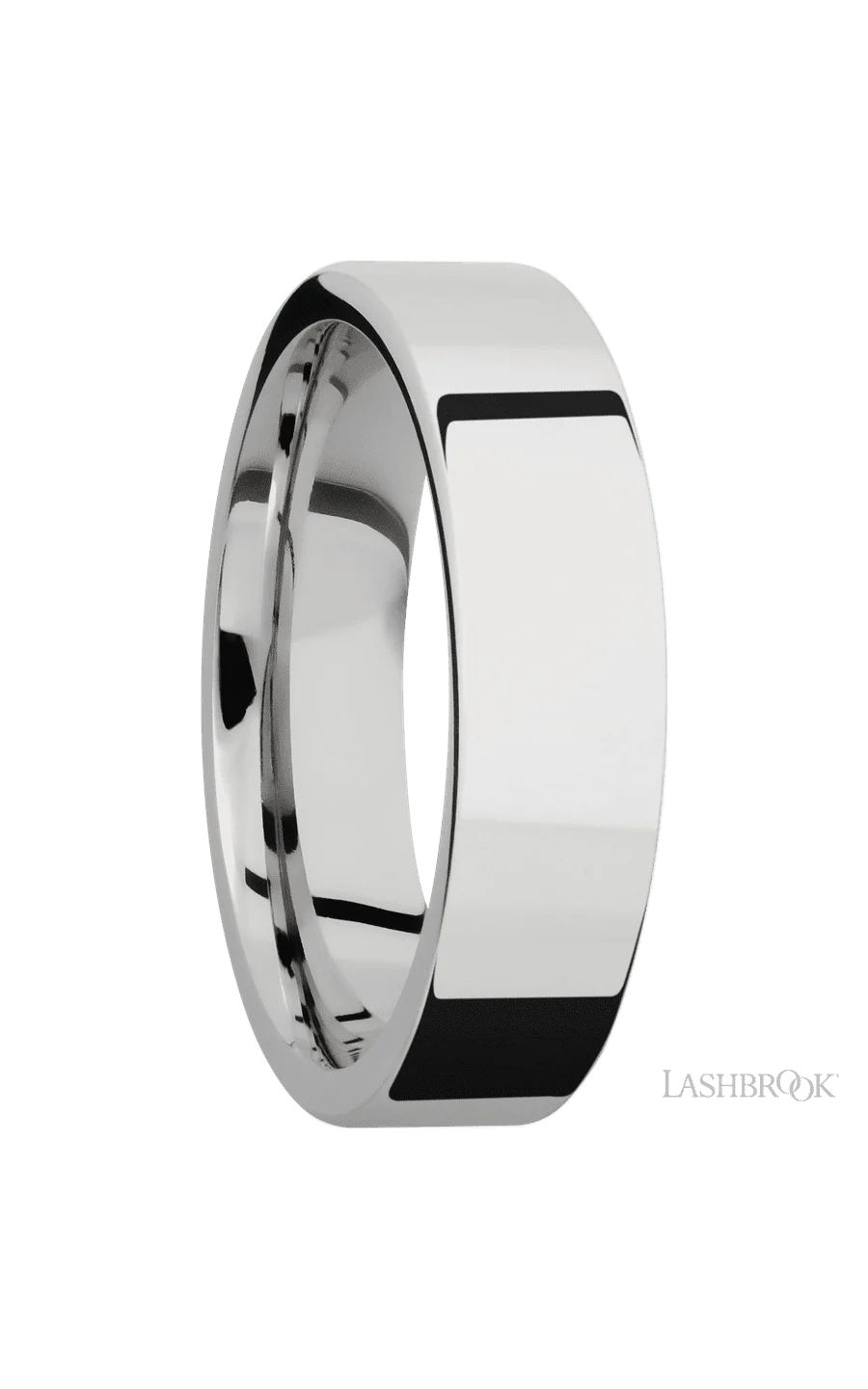 6 mm wide Flat Cobalt Chrome band. - Image 2