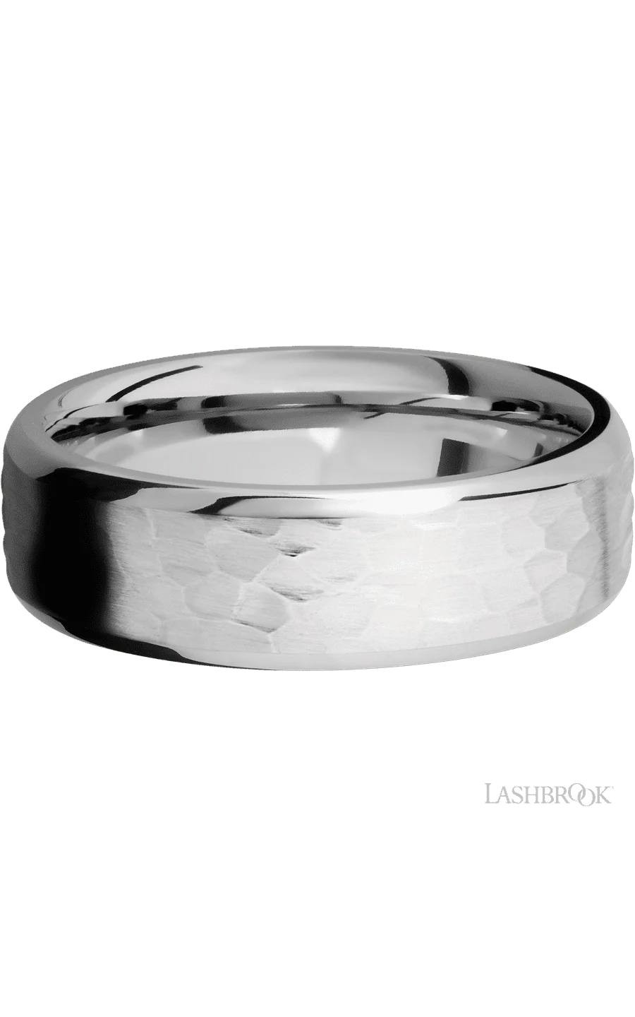 7 mm wide Beveled Cobalt Chrome band. - Image 3