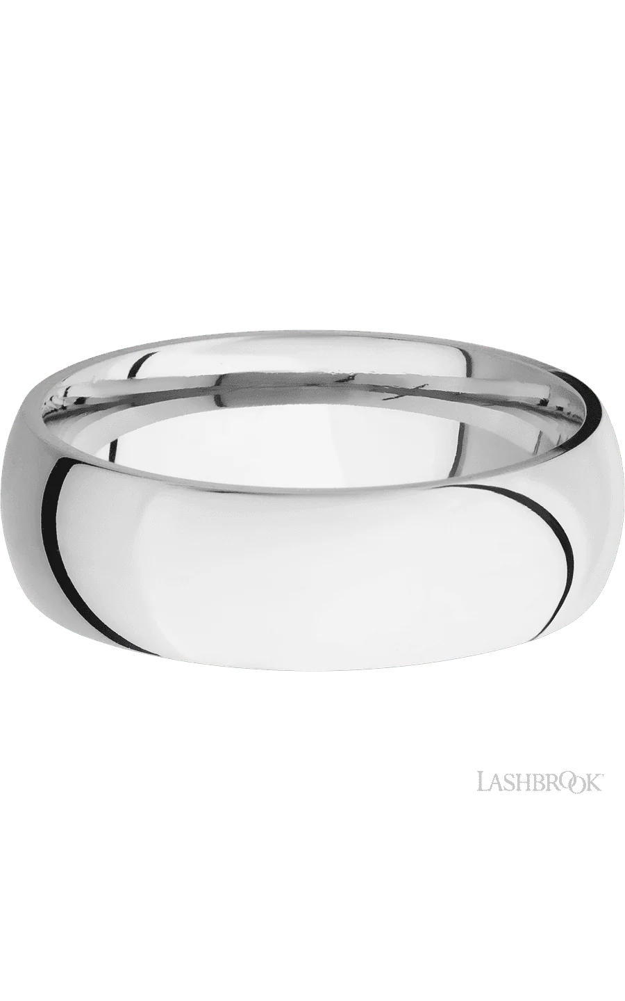 7 mm wide Domed Cobalt Chrome band. - Image 3
