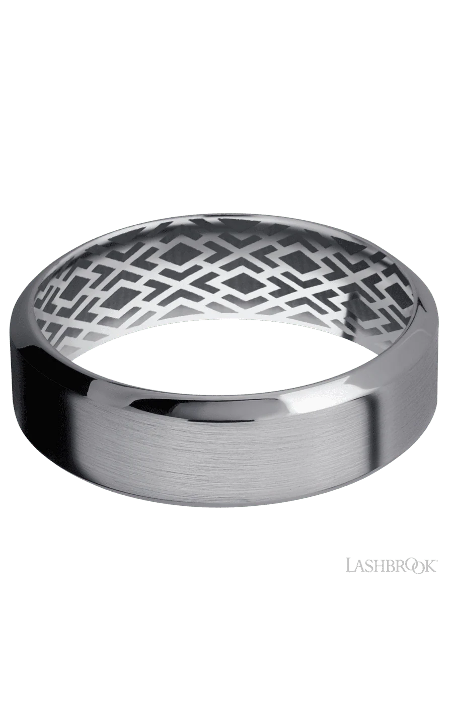 7 mm wide High Bevel Tantalum band. - Image 3