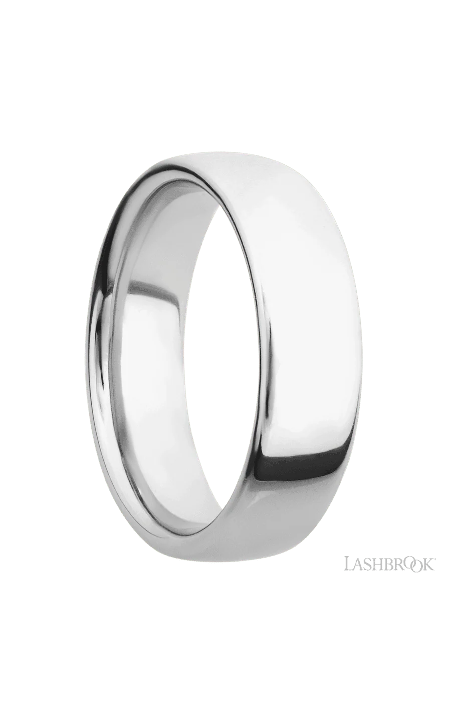7 mm wide Ultra Comfort (our most comfortable profile) 14K White Gold band. - Image 2