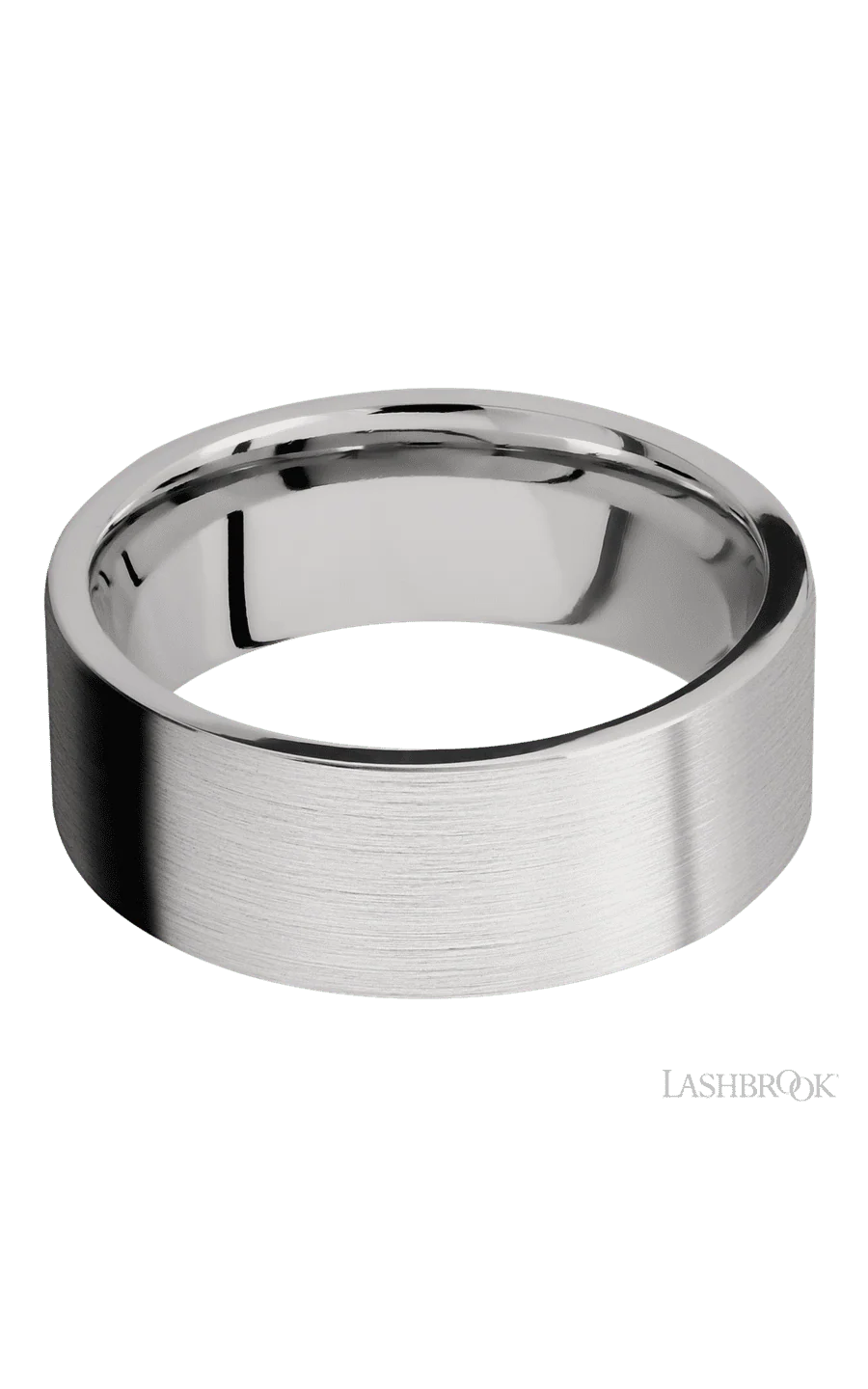 8 mm wide Flat Cobalt Chrome band. - Image 3