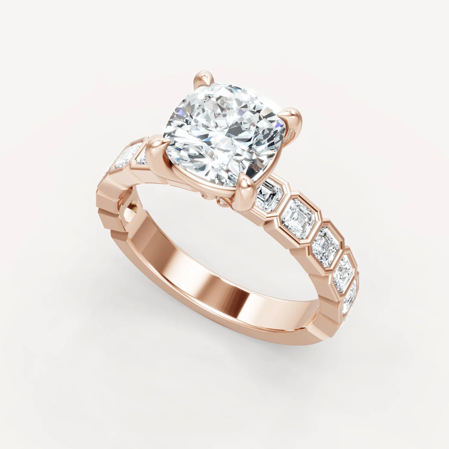 Asscher Bezel - Cushion - Image 11