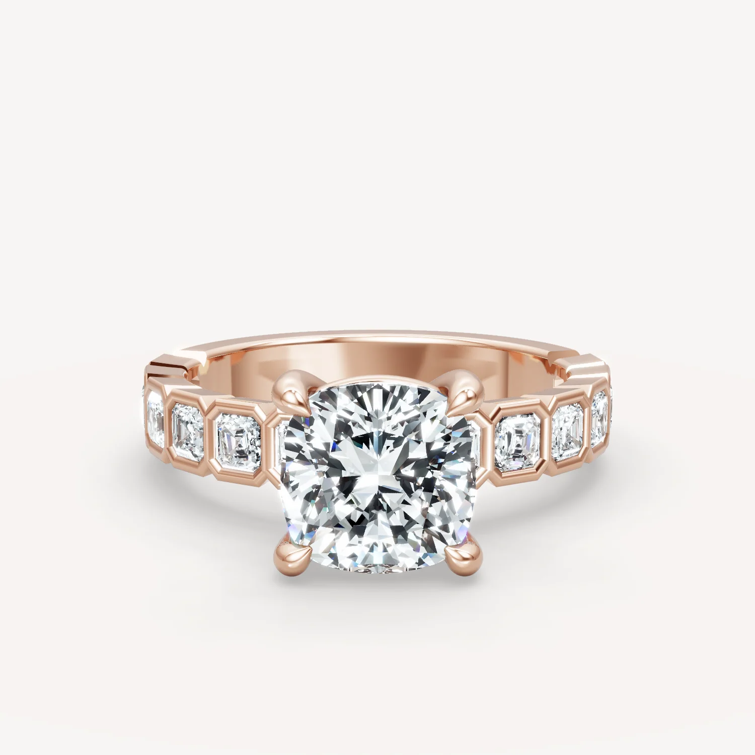 Asscher Bezel - Cushion - Image 9