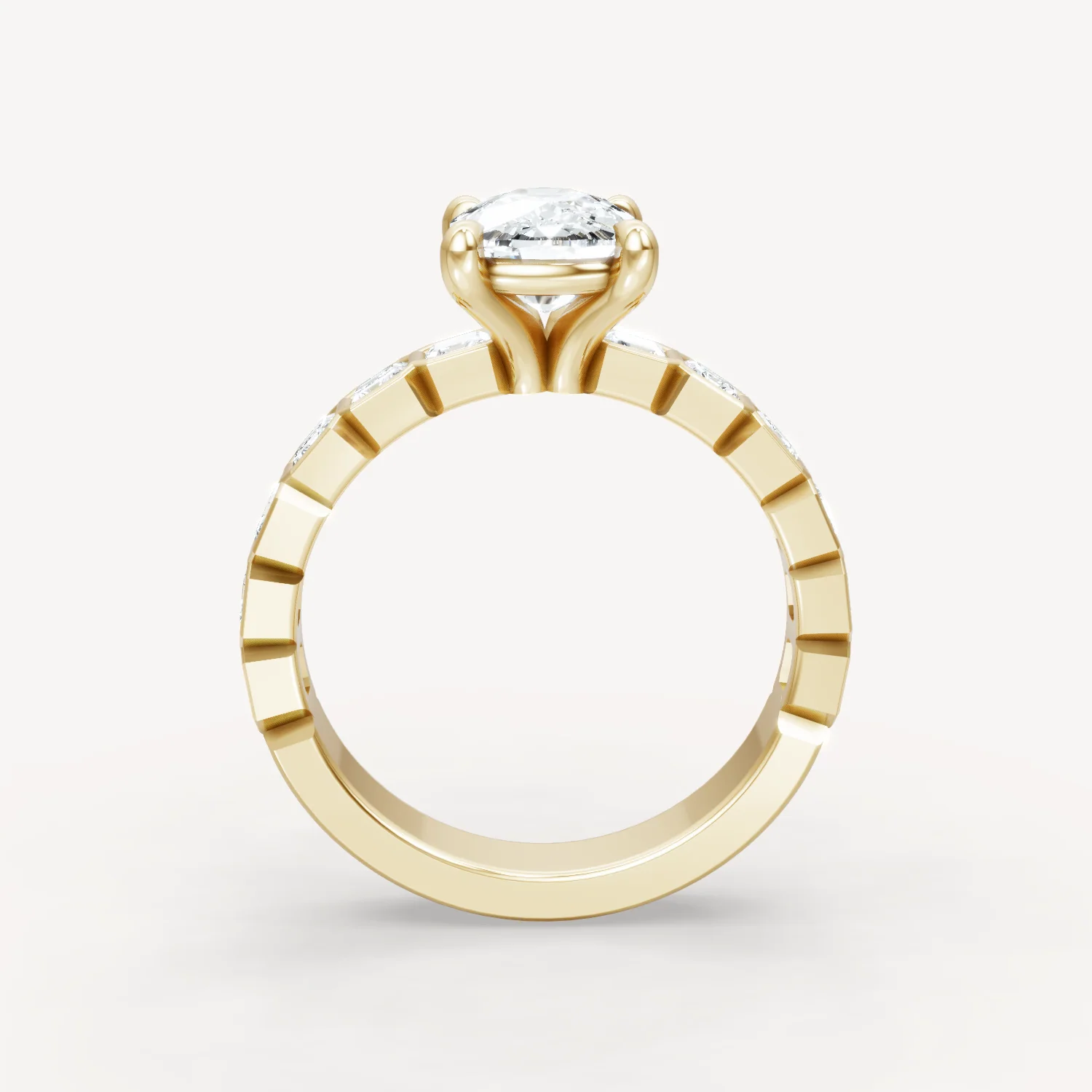 Asscher Bezel - Elongated Cushion - Image 3