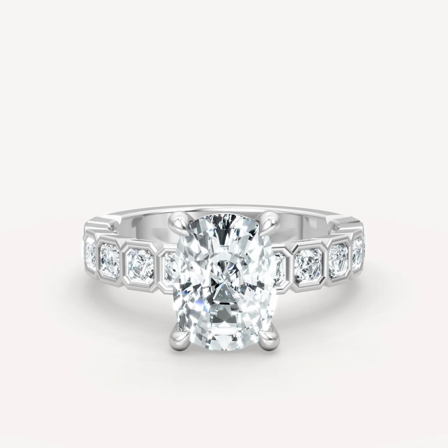 Asscher Bezel - Elongated Cushion - Image 5