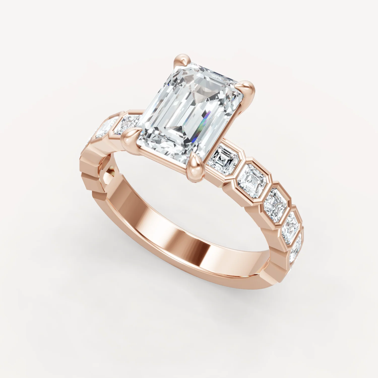 Asscher Bezel - Emerald - Image 12
