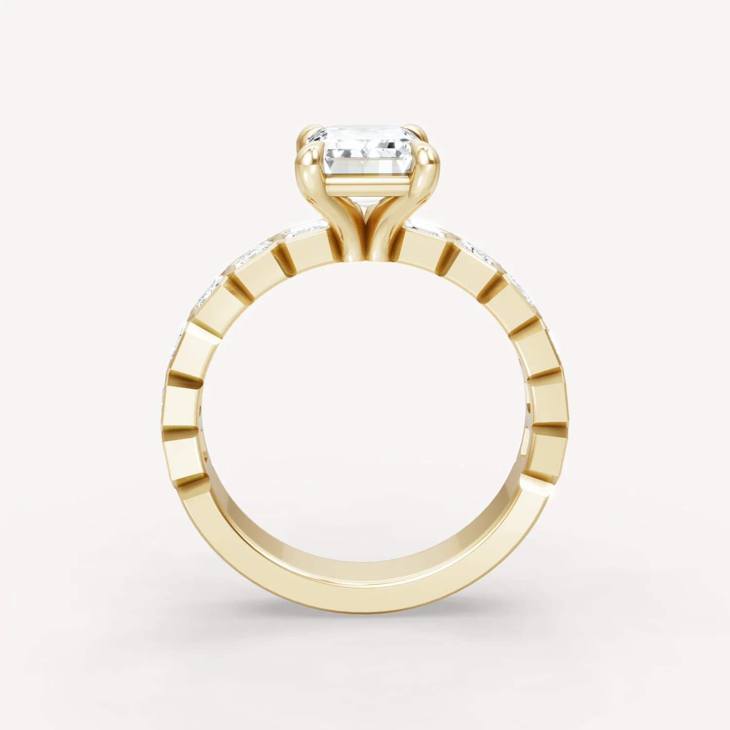 Asscher Bezel - Emerald - Image 3
