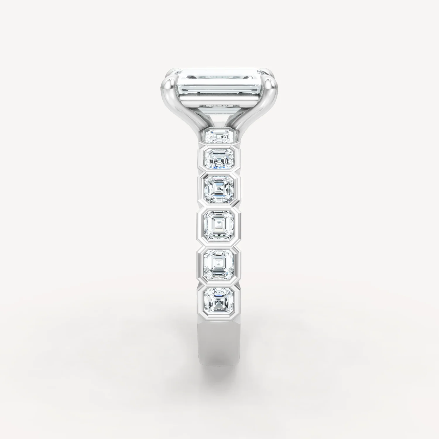 Asscher Bezel - Emerald - Image 6