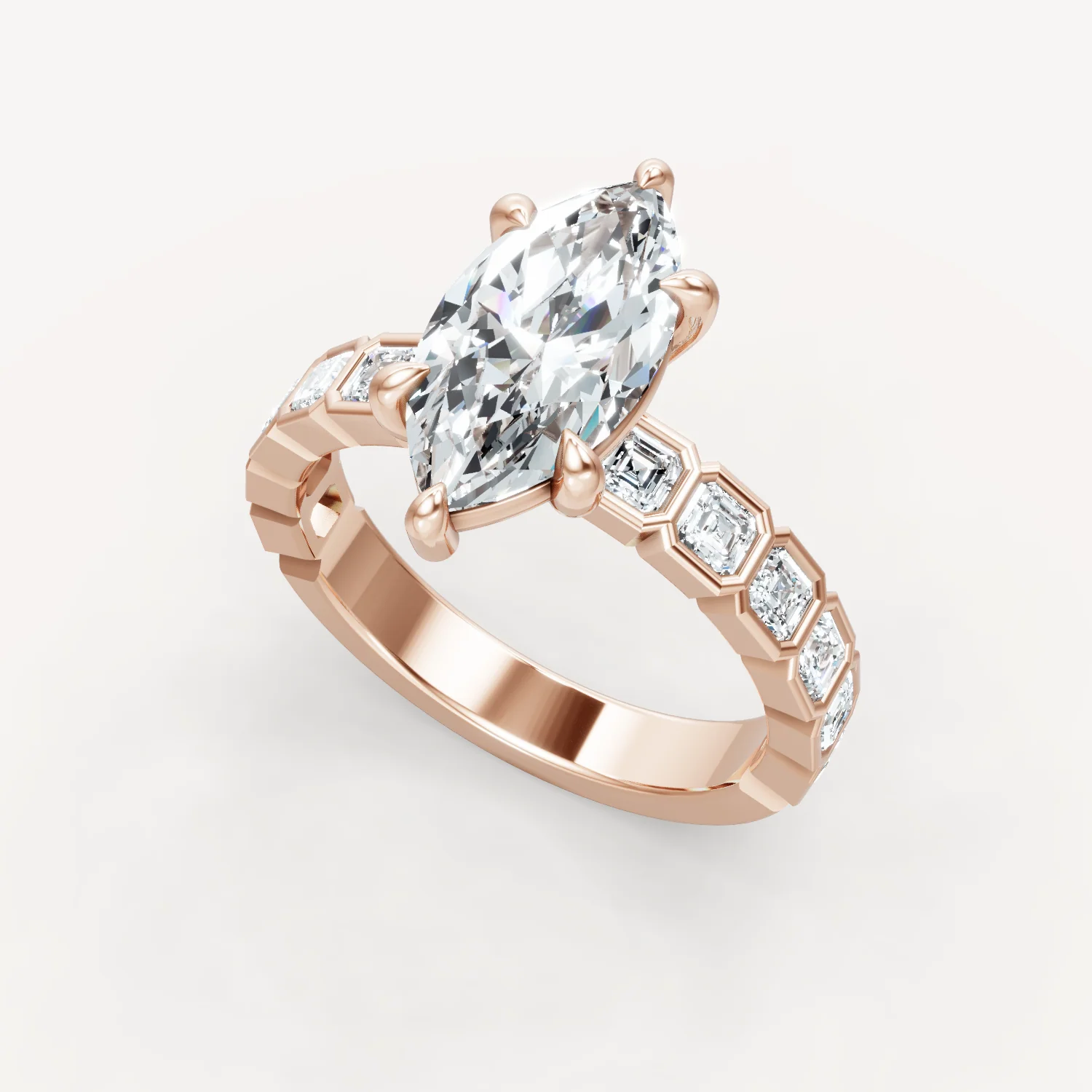 Asscher Bezel - Marquise - Image 12