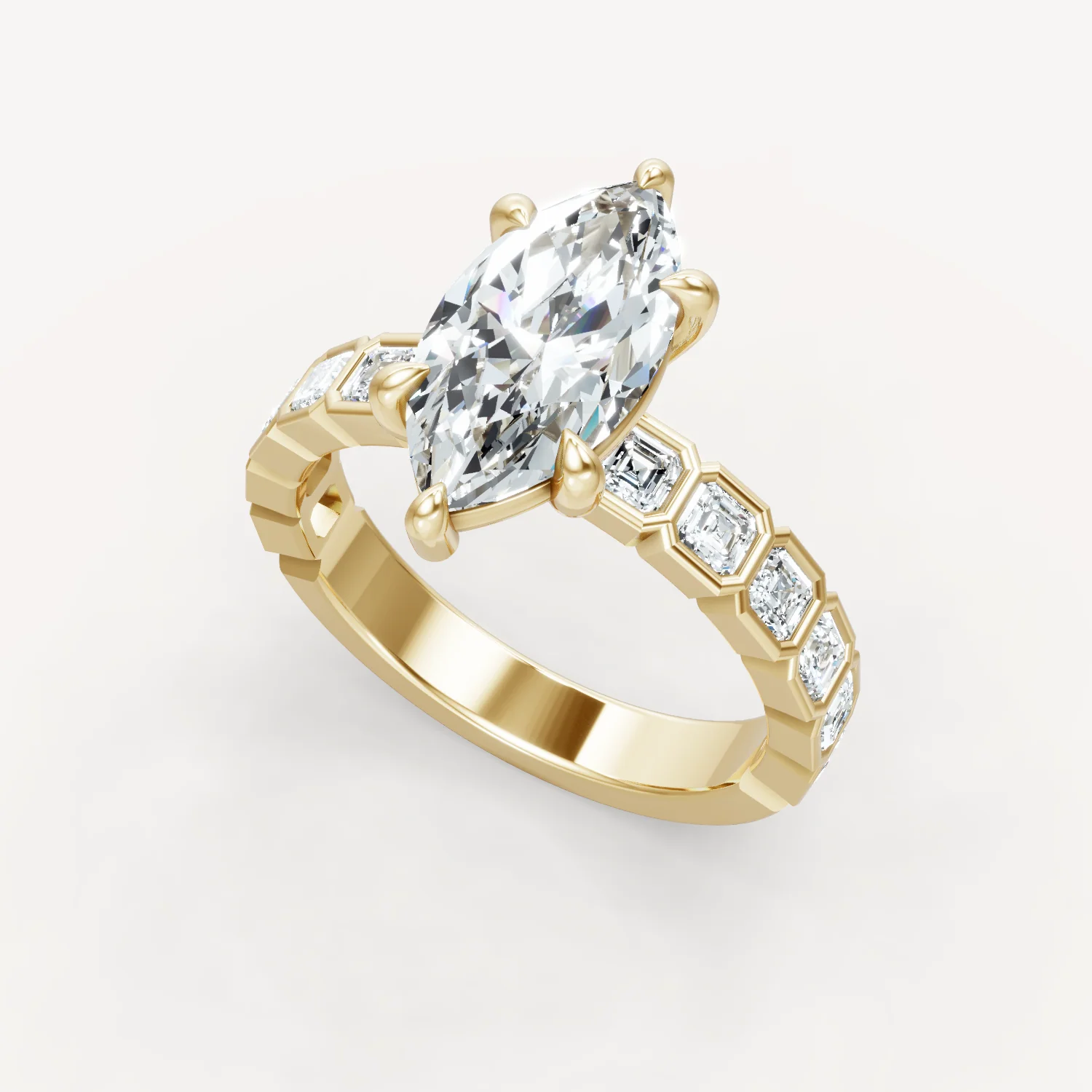 Asscher Bezel - Marquise - Image 4