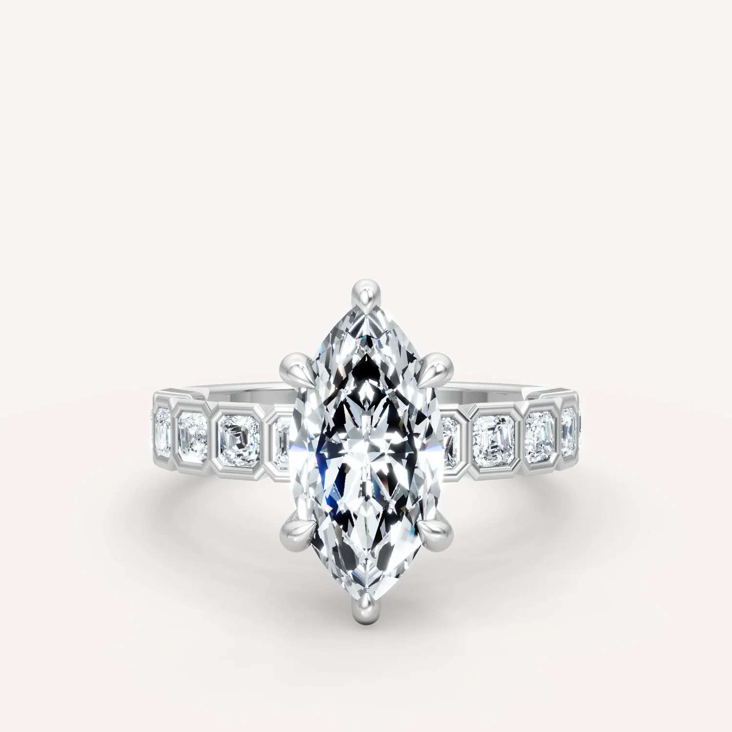 Asscher Bezel - Marquise - Image 5