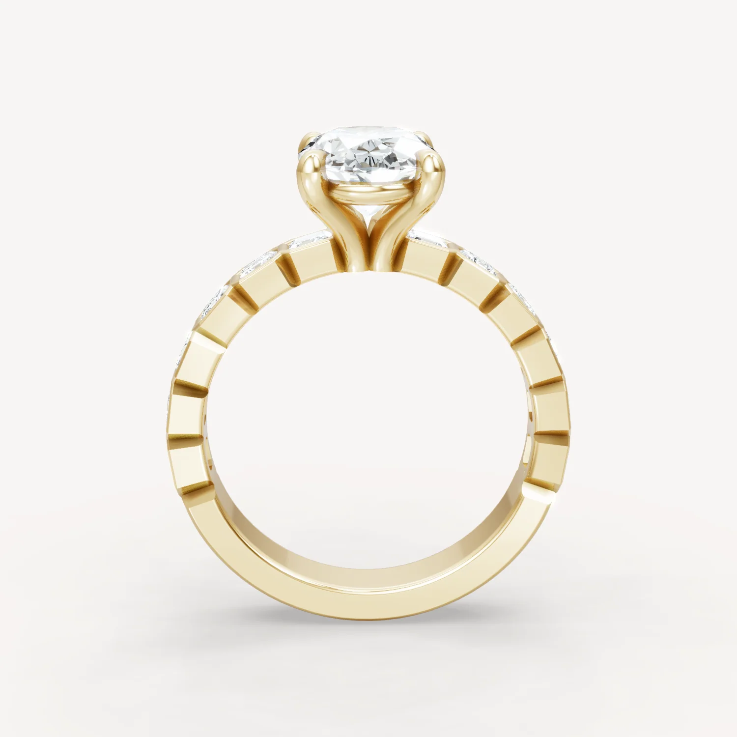 Asscher Bezel - Oval - Image 3