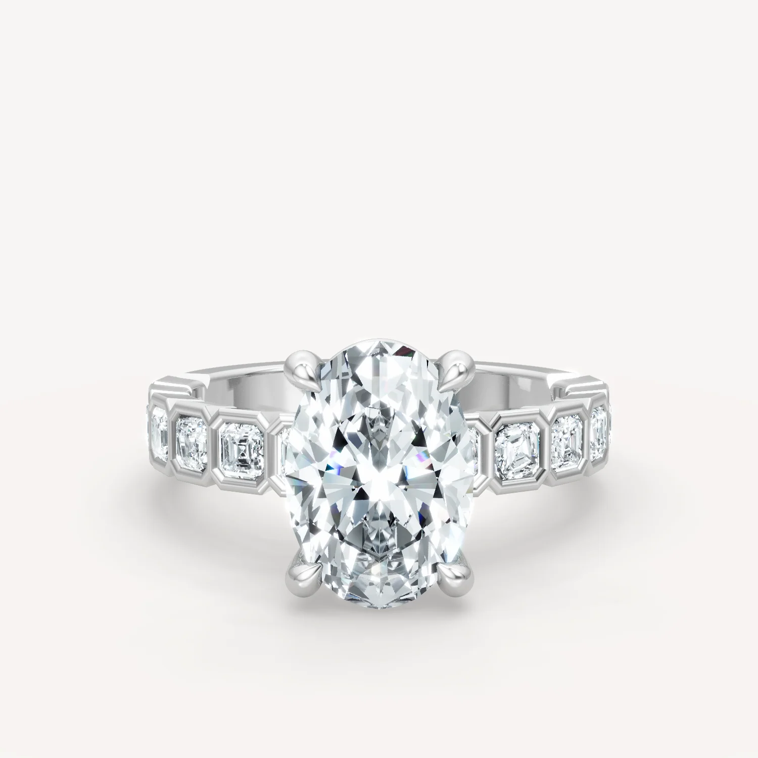 Asscher Bezel - Oval - Image 5