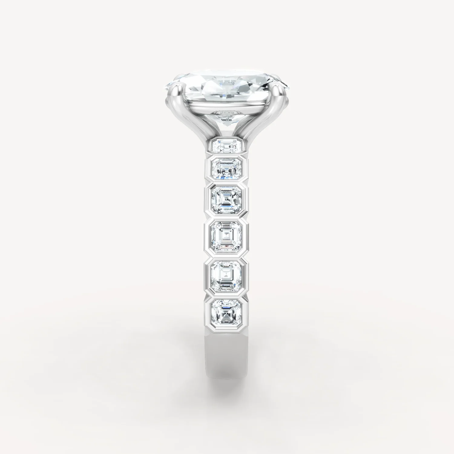 Asscher Bezel - Oval - Image 6