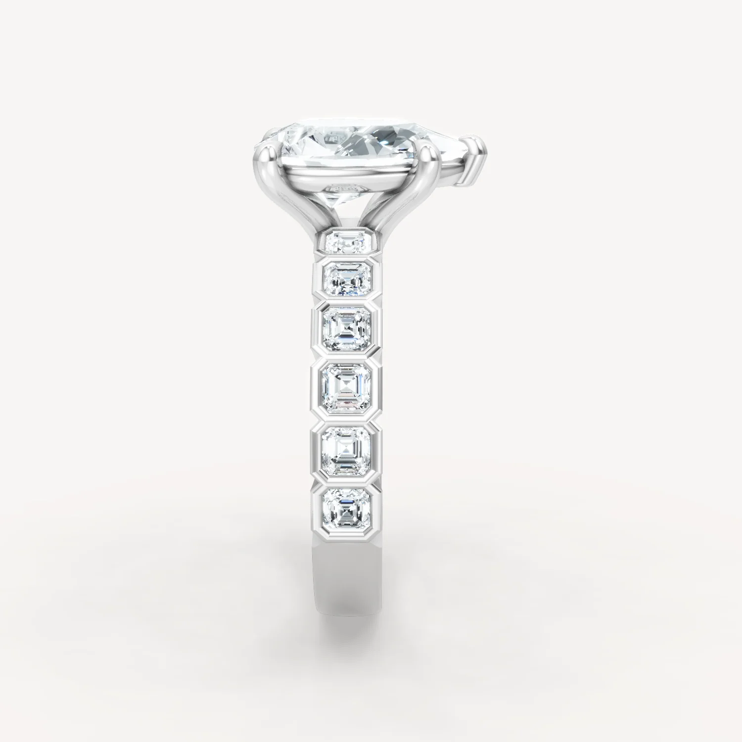 Asscher Bezel - Pear - Image 6