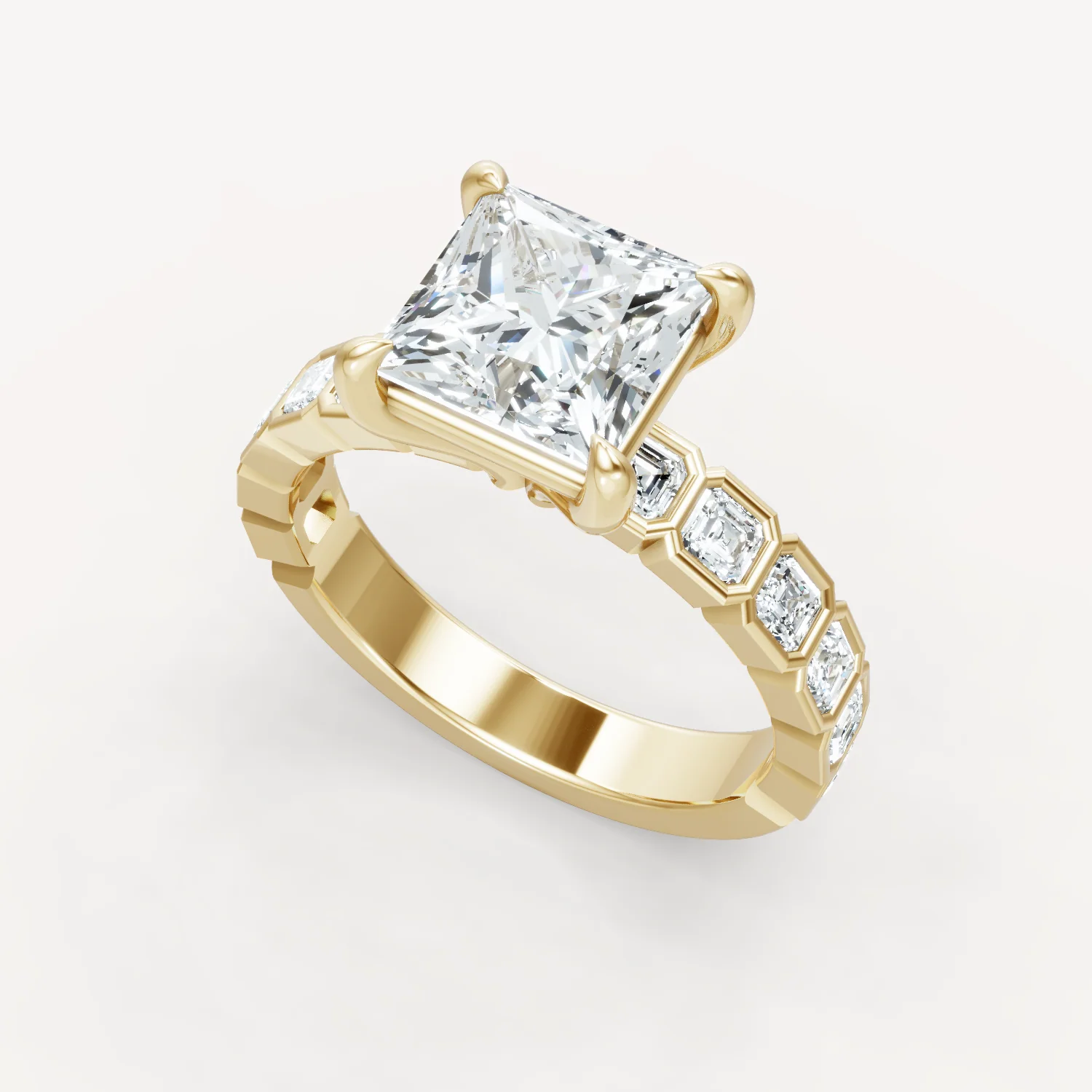 Asscher Bezel - Princess - Image 4