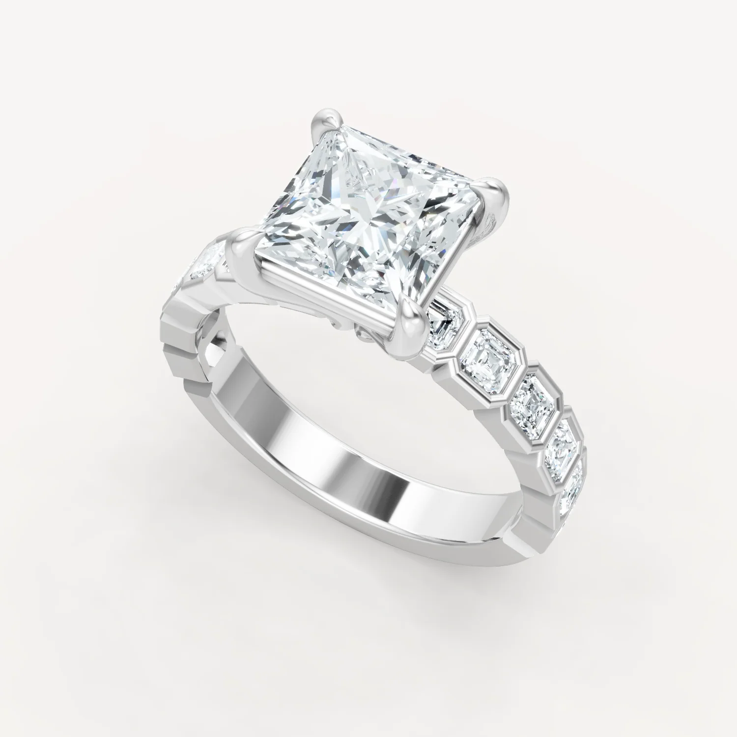 Asscher Bezel - Princess - Image 8