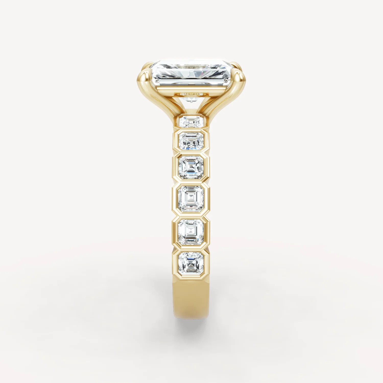 Asscher Bezel - Radiant - Image 2