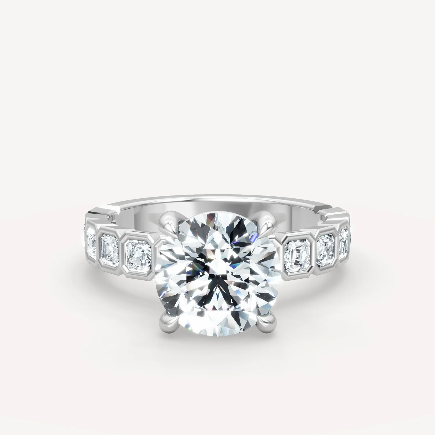 Asscher Bezel - Round - Image 5