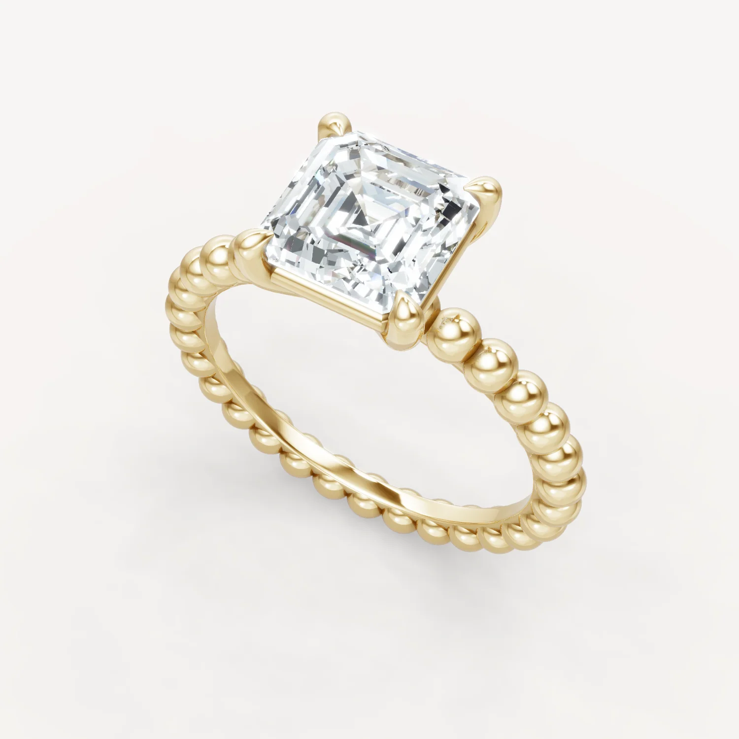 Beaded Grace - Asscher - Image 4