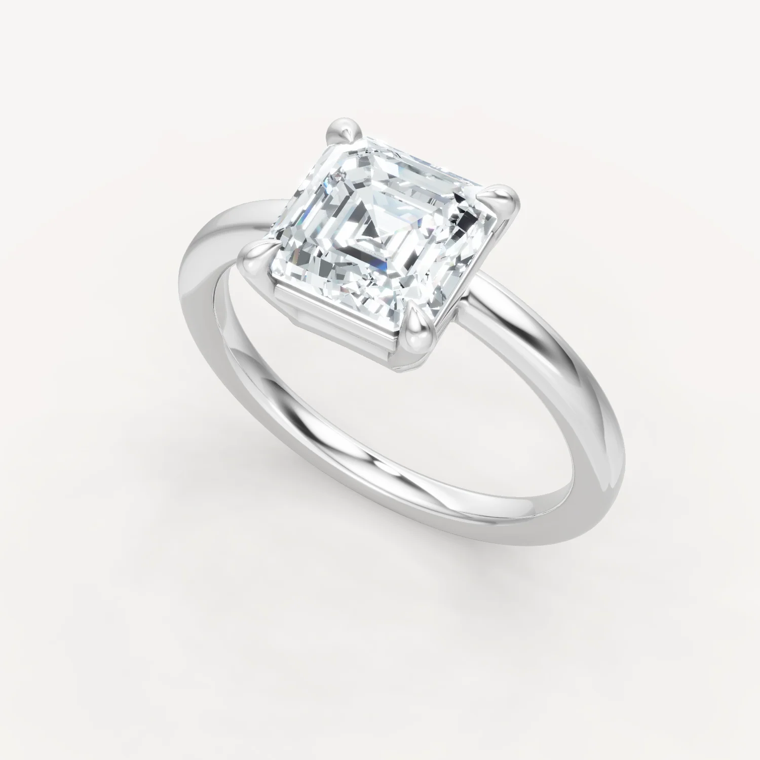 Off Center Charm - Asscher - Image 11