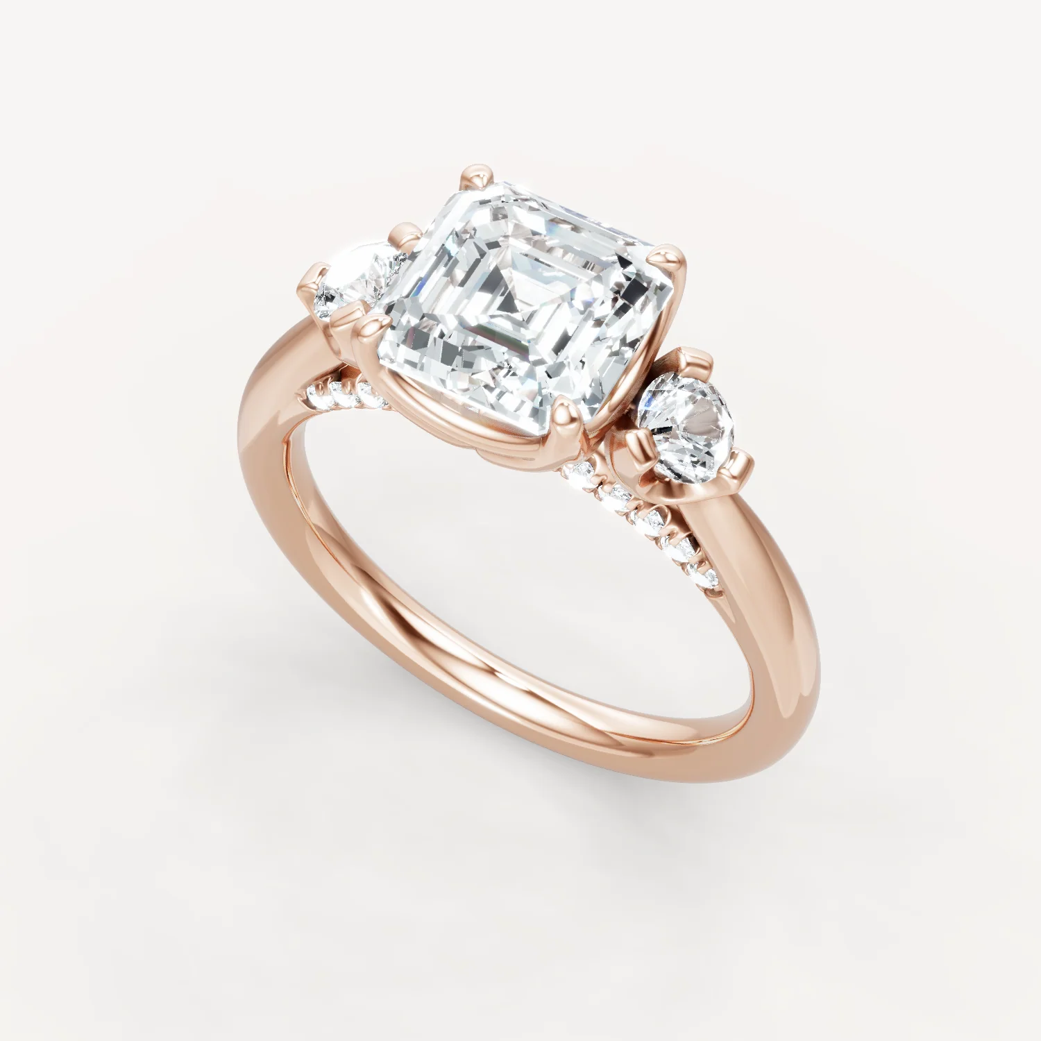Cypress Ring - Asscher - Image 12