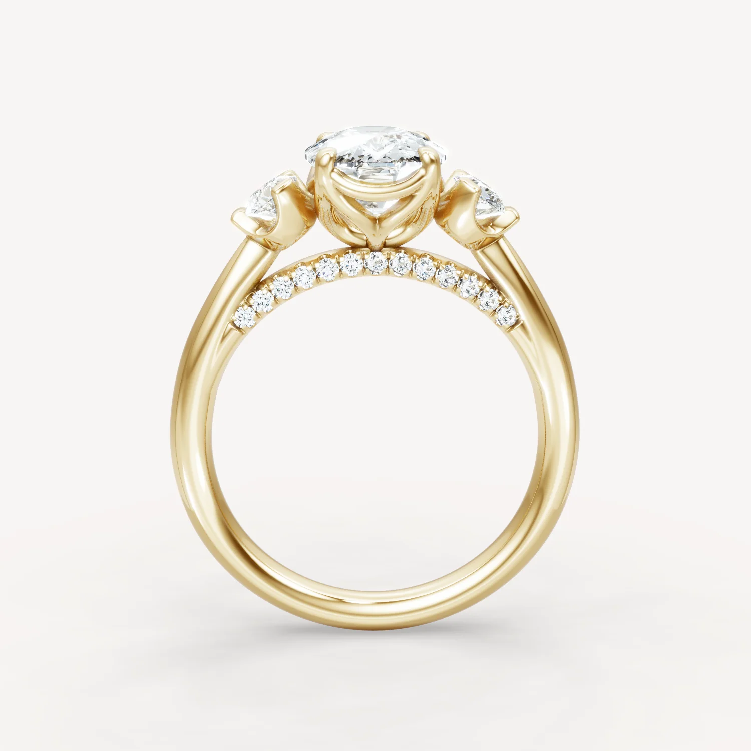 Cypress Ring - Elongated Cushion - Image 3