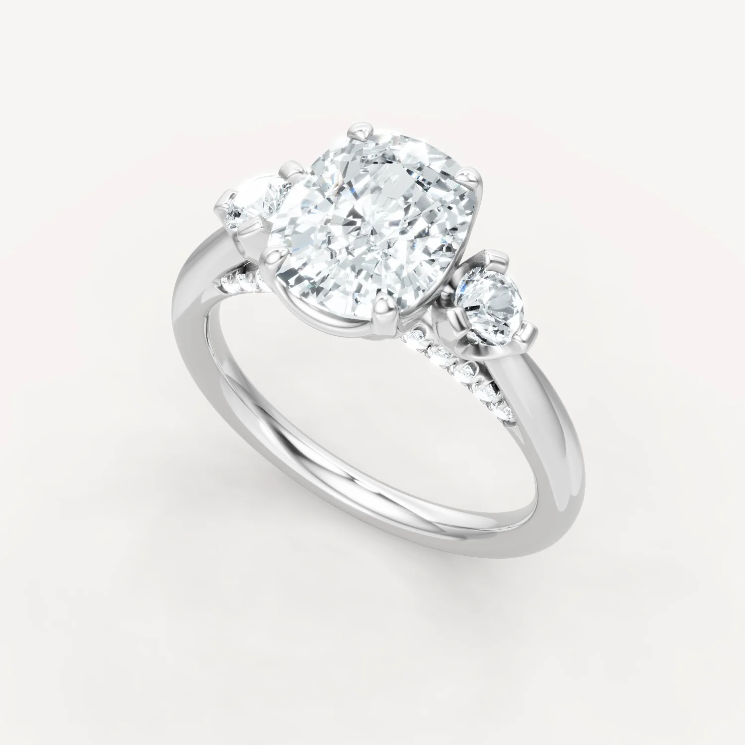 Cypress Ring - Elongated Cushion - Image 8