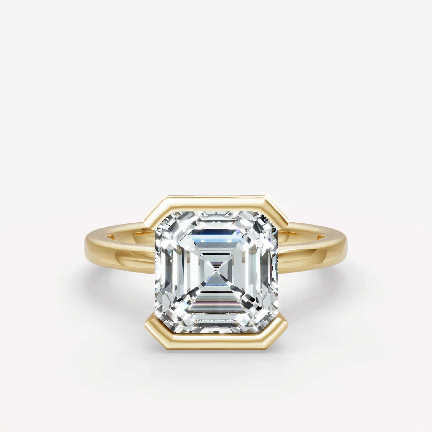 Half Bezel - Asscher