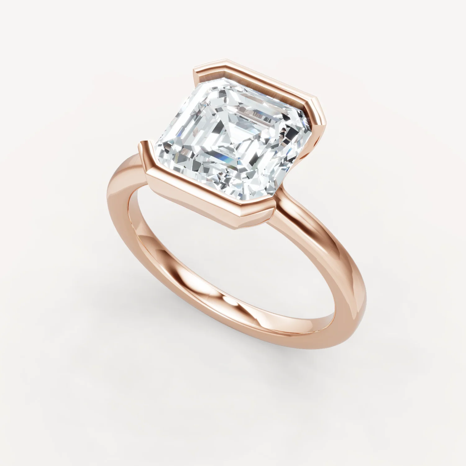 Half Bezel - Asscher - Image 12