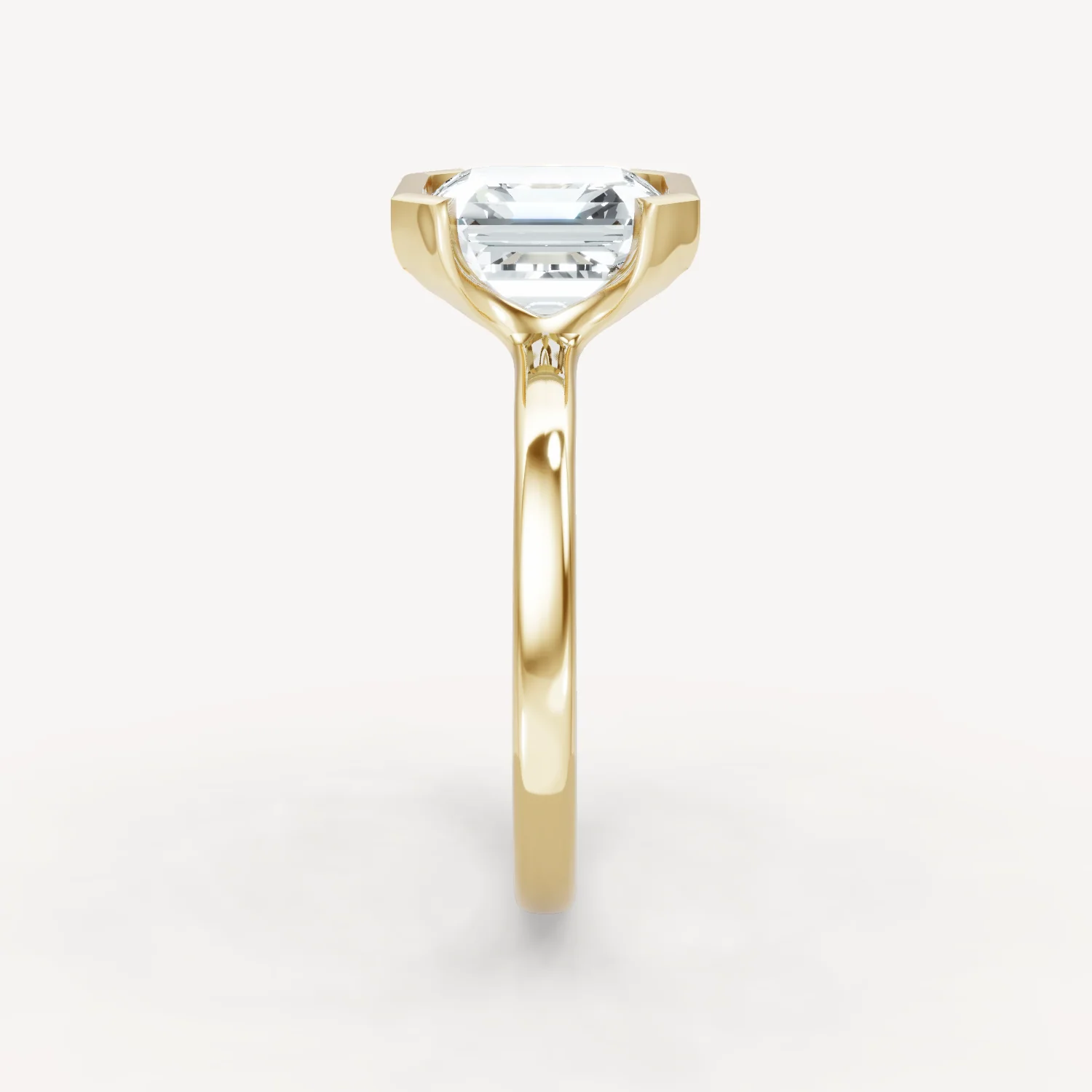 Half Bezel - Asscher - Image 2