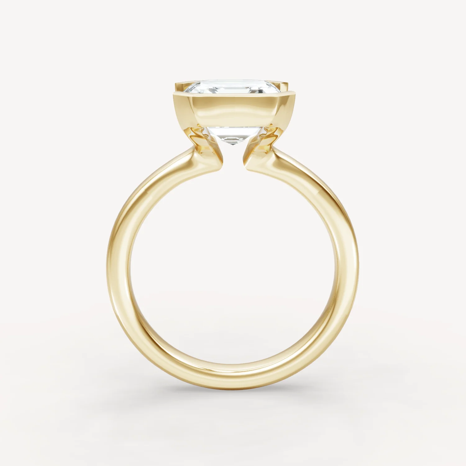 Half Bezel - Asscher - Image 3