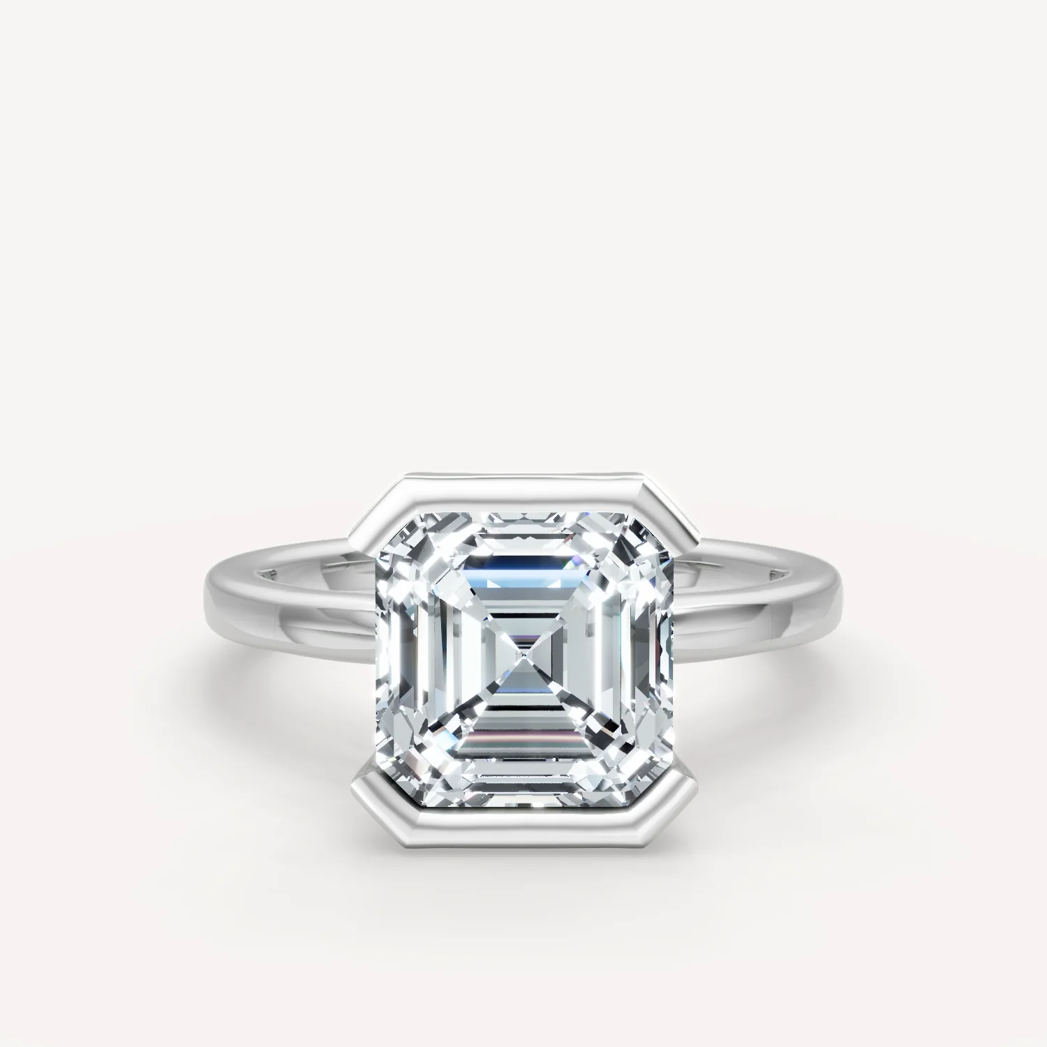 Half Bezel - Asscher - Image 5