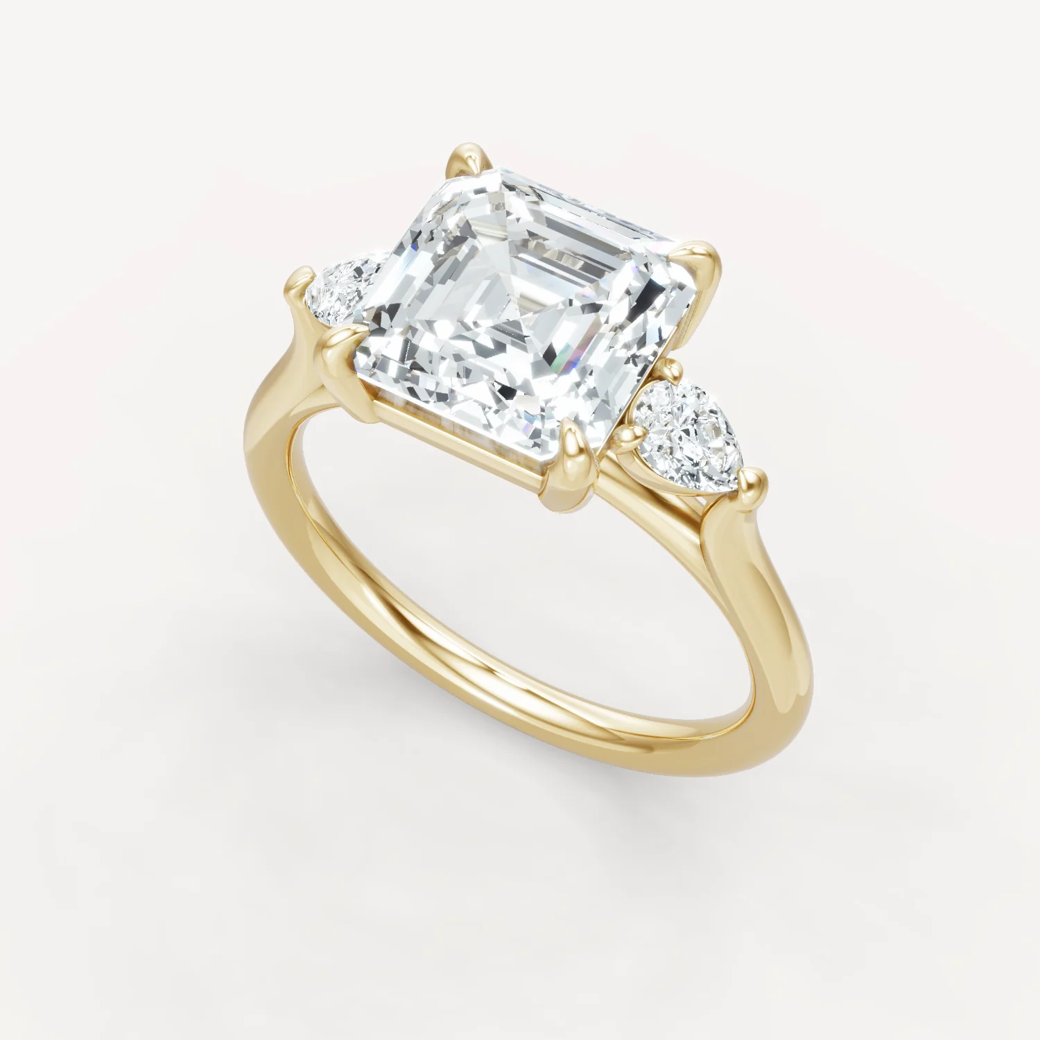 Floating Trinity - Asscher - Image 4
