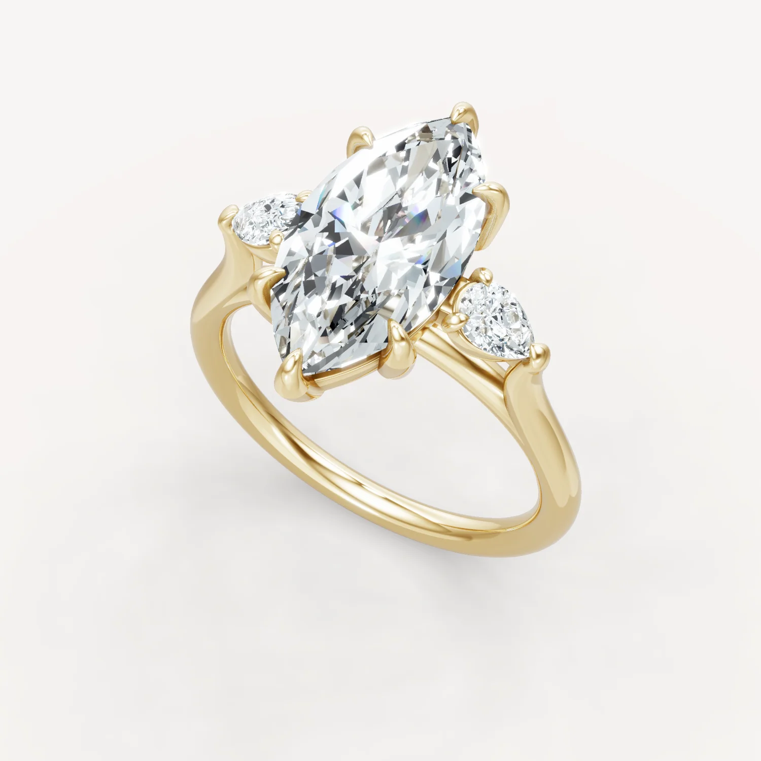 Floating Trinity - Marquise - Image 4