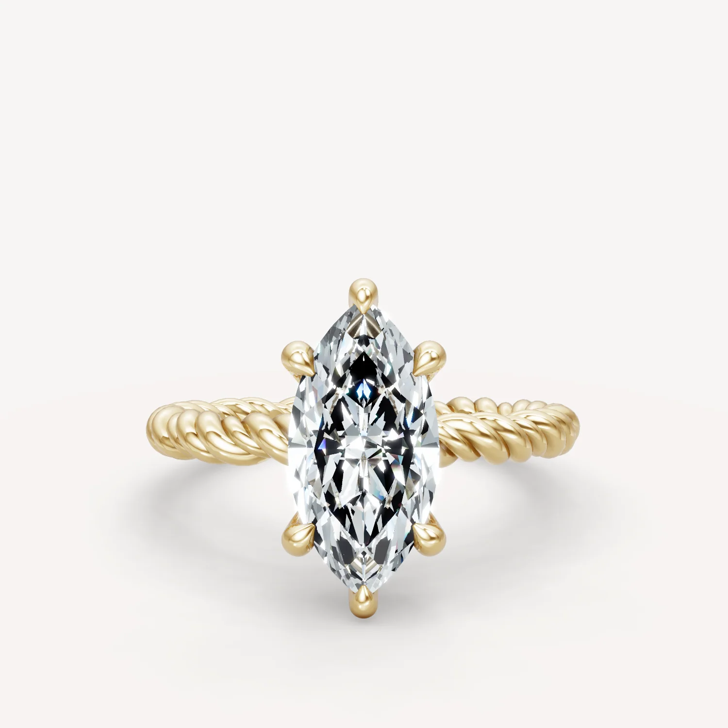 Golden Twist - Marquise